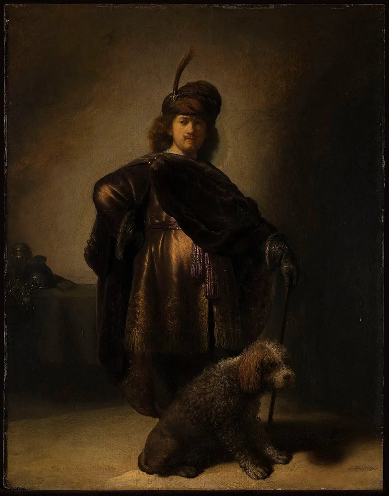 Self-Portrait in Eastern Habits - Rembrandt
