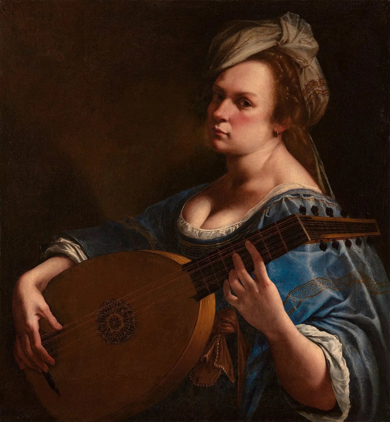 Self-portrait as a Lute Player - Artemisia Gentileschi
