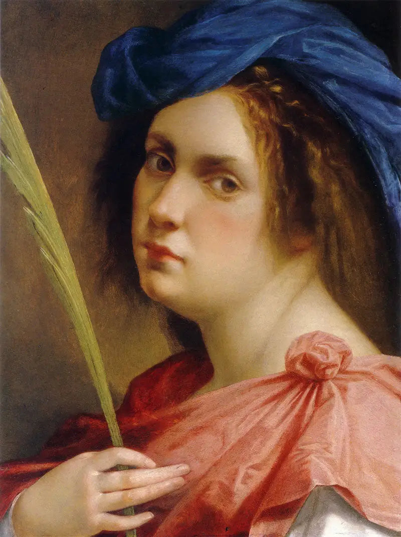Self-Portrait as a Martyr - Artemisia Gentileschi