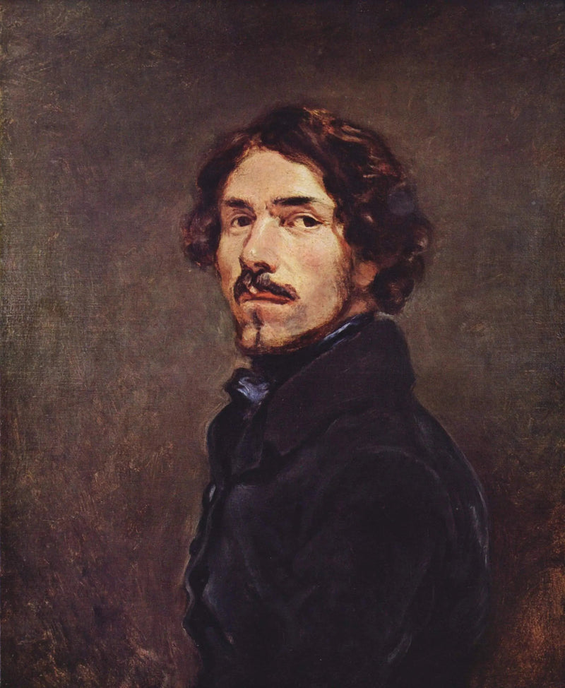 Self-Portrait - Eugène Delacroix