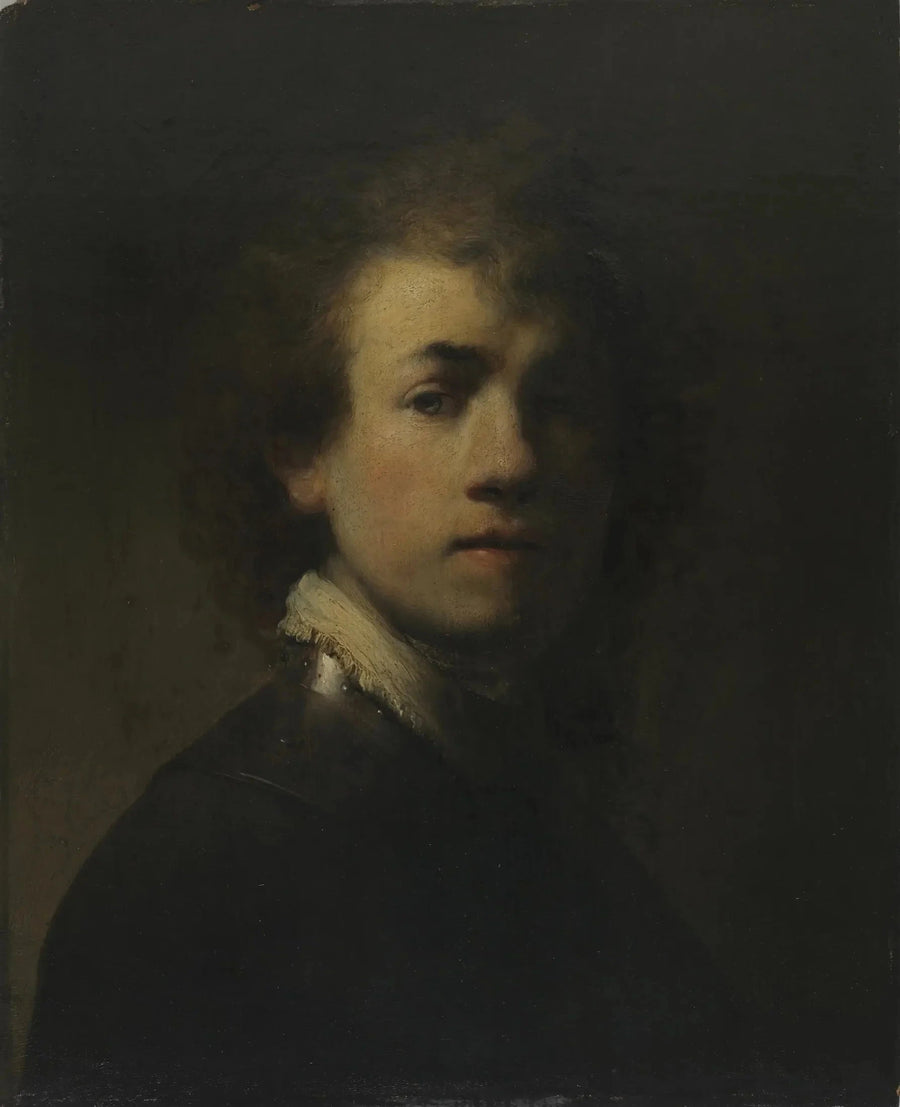 Self-Portrait with a Gorget - Rembrandt