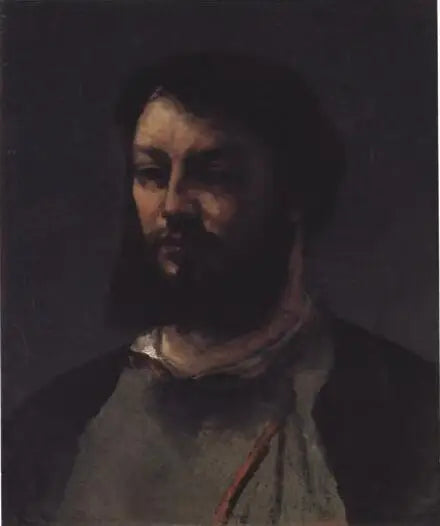 Self-Portrait - Gustave Courbet