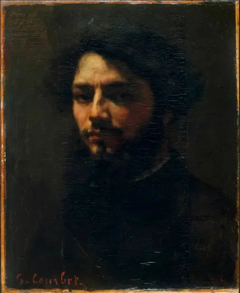 Self-Portrait - Gustave Courbet