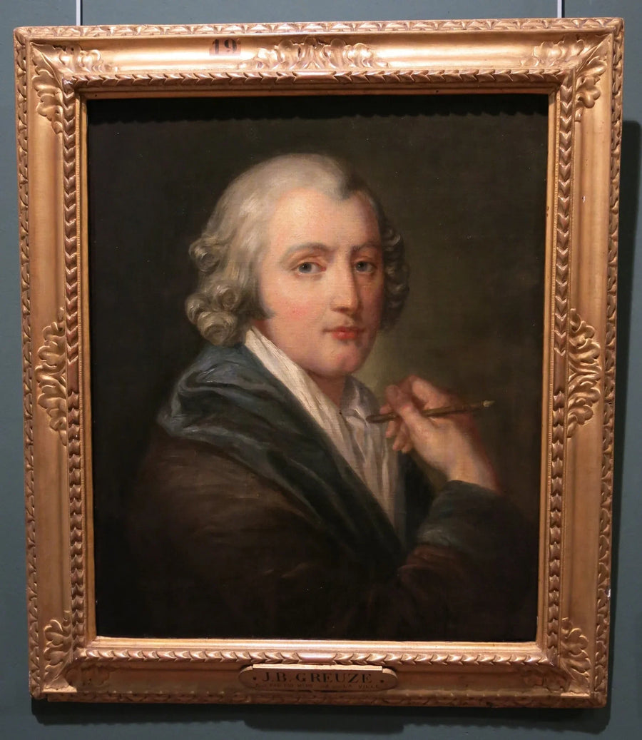 Self-Portrait - Jean-Baptiste Greuze