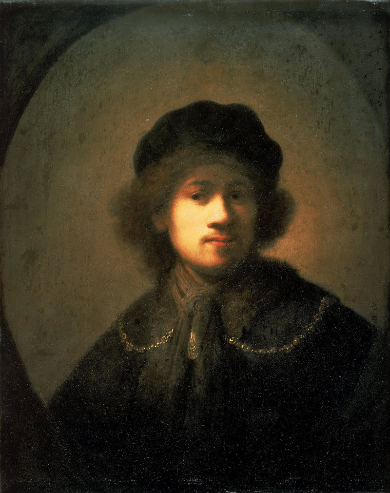 Portrait of the Artist as a Young Man - Rembrandt