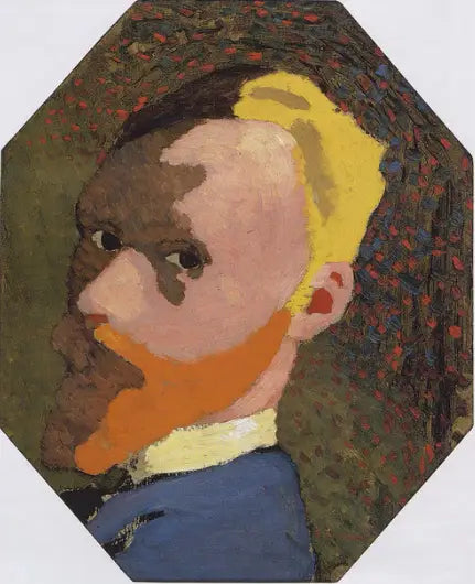 Octagonal Self-Portrait - Édouard Vuillard