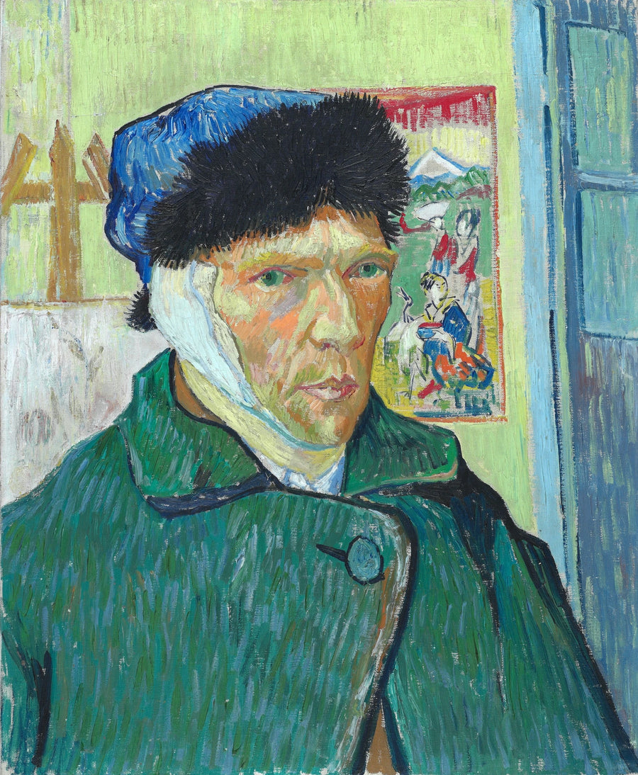 Self-Portrait with Bandaged Ear - Vincent van Gogh