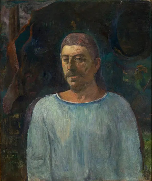 Self-Portrait near Golgotha - Paul Gauguin