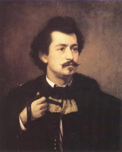 Self-portrait - Viktor Madarász