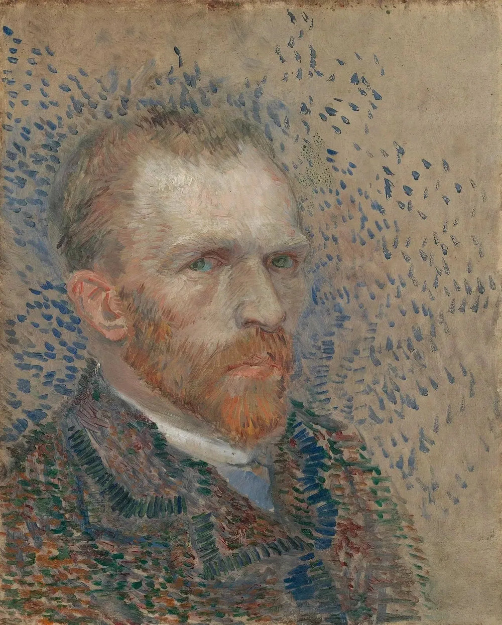 Autoportrait - Vincent van Gogh image 1 tableau peint à l’huile sur toile