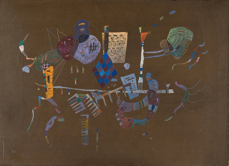 Around the Line - Vassily Kandinsky