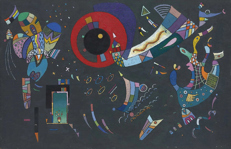 Around the Circle - Vassily Kandinsky