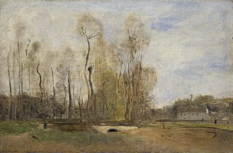 Auvers-sur-Oise: The mare at Daubigny - Jean-Baptiste Camille Corot