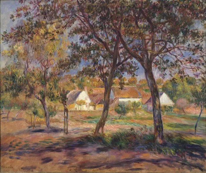 Around Pont-Aven - Pierre-Auguste Renoir