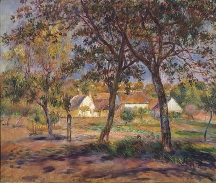 Around Pont-Aven - Pierre-Auguste Renoir