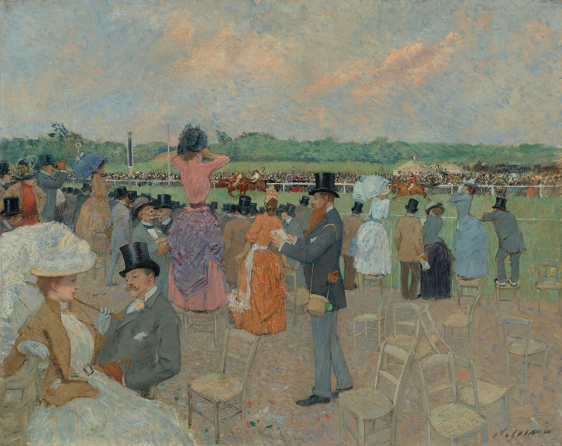 Longchamp Racecourse - Jean-Louis Forain