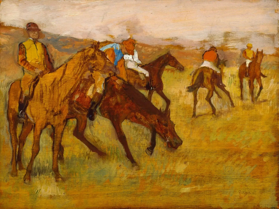 Before the Race - Edgar Degas