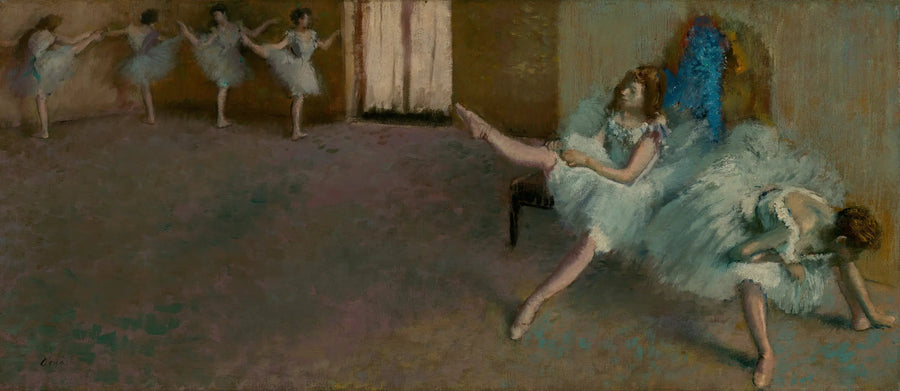 Before the Ballet - Edgar Degas