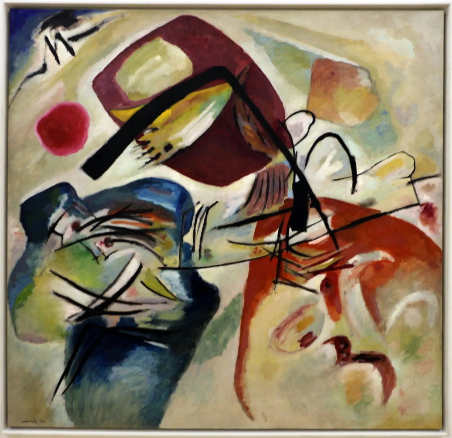 With the Black Arc - Vassily Kandinsky