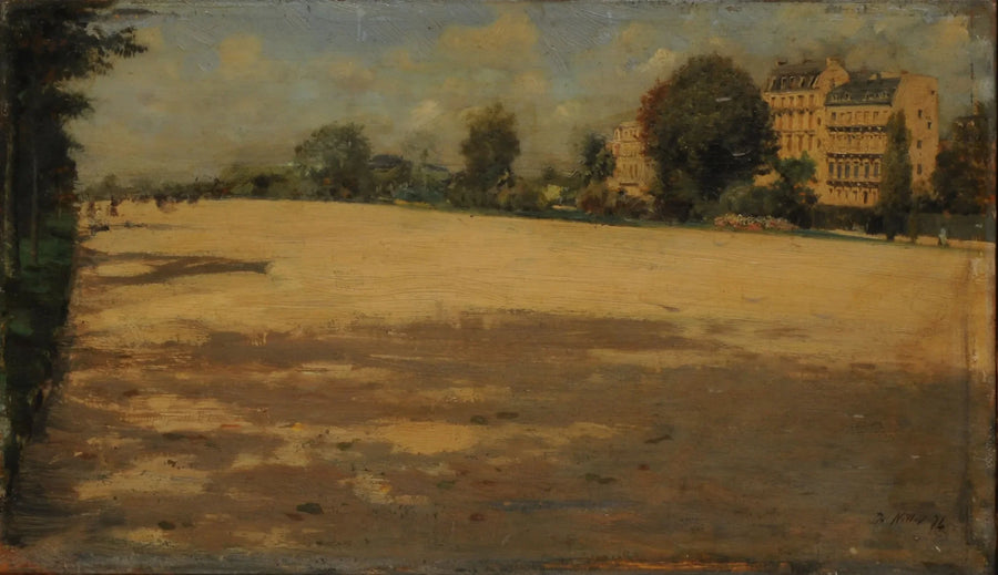 Avenue of the Bois de Boulogne - Giuseppe De Nittis