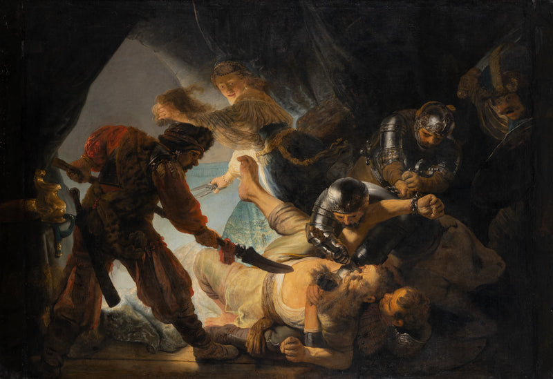 The Blinding of Samson - Rembrandt