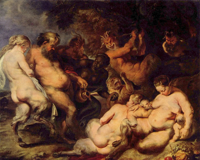 Bacchanals - Peter Paul Rubens
