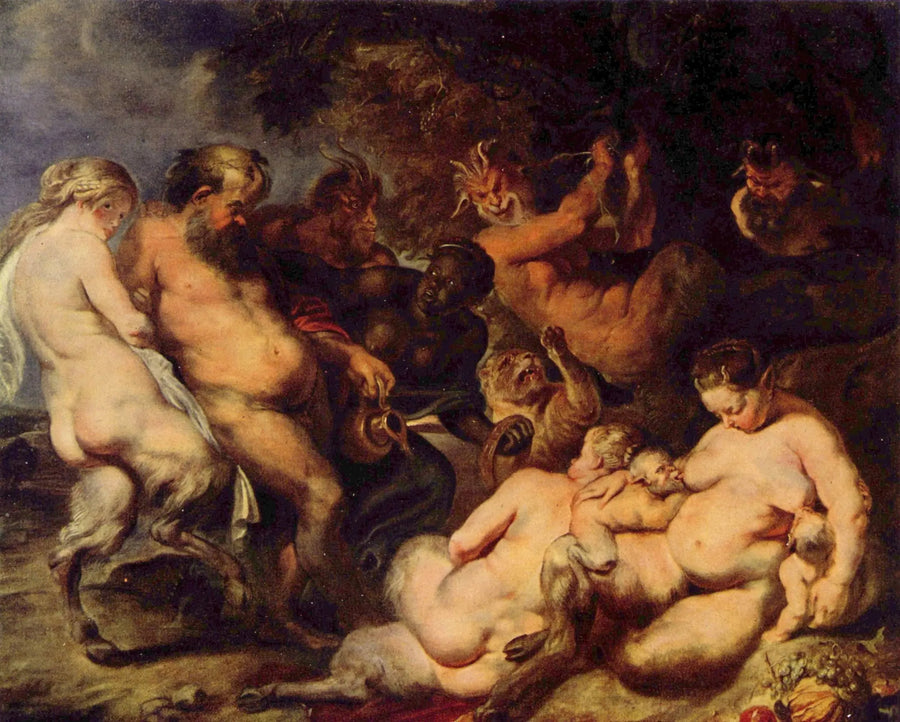 Bacchanals - Peter Paul Rubens