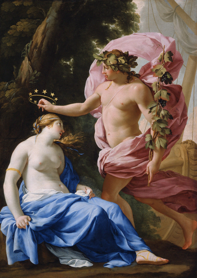 Bacchus and Ariadne - Eustache Le Sueur