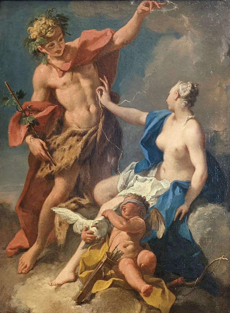 Bacchus and Ariadne - Giovanni Battista Pittoni