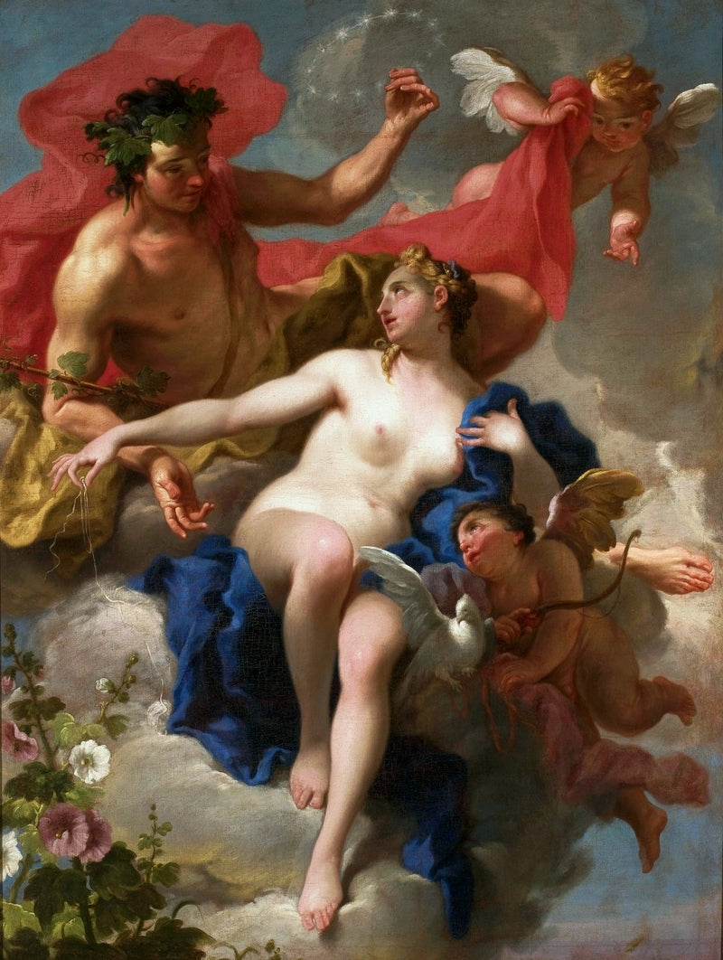 Bacchus and Ariadne - Giovanni Battista Pittoni