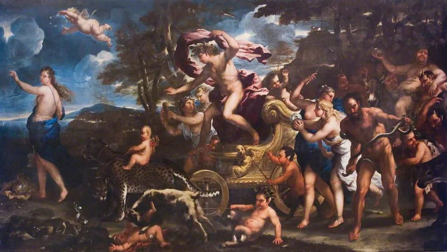Bacchus and Ariadne - Luca Giordano