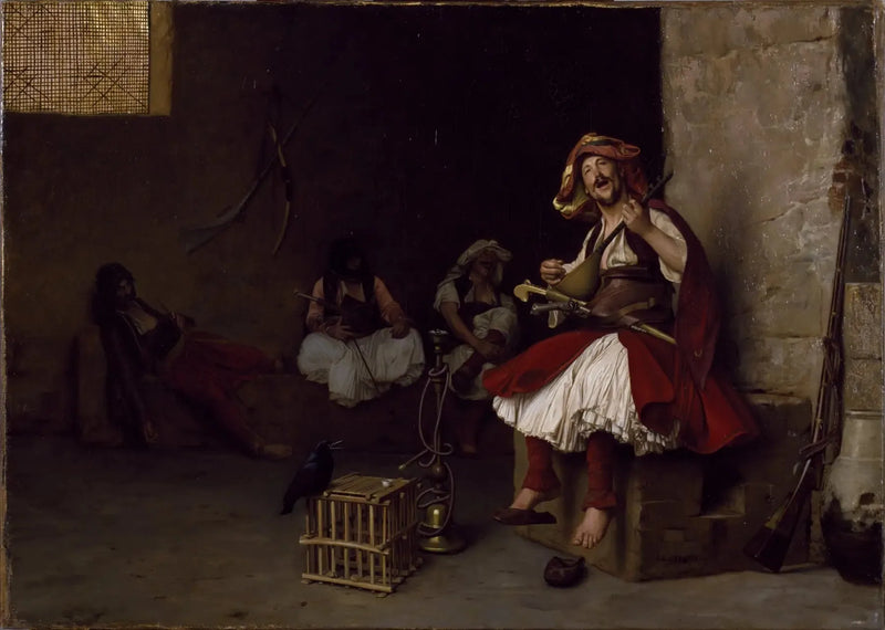 Bachi-bouzouk singing - Jean-Léon Gérôme