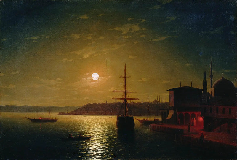 Golden Horn Bay in Turkey - Ivan Aïvazovski