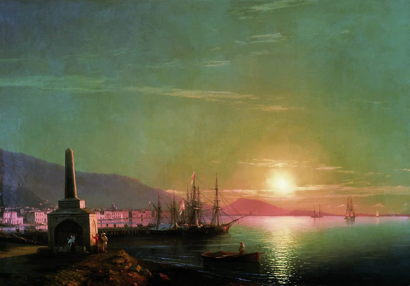 Bay of Theodosia, sunrise - Ivan Aïvazovski