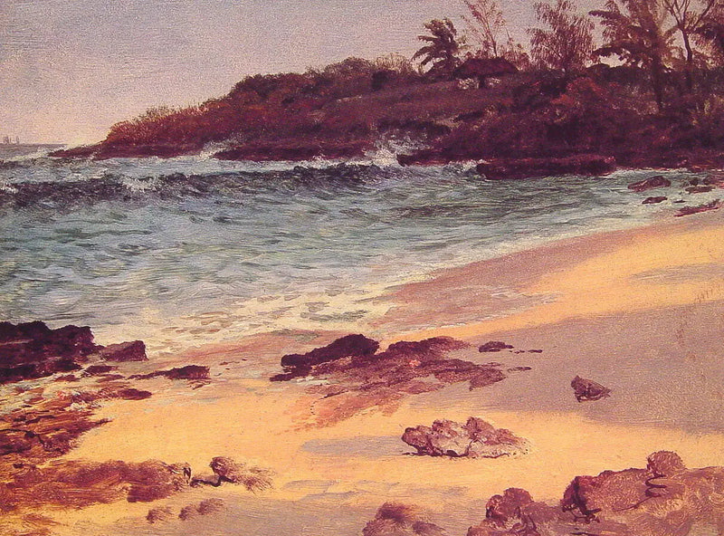 Bahamas Bay - Albert Bierstadt