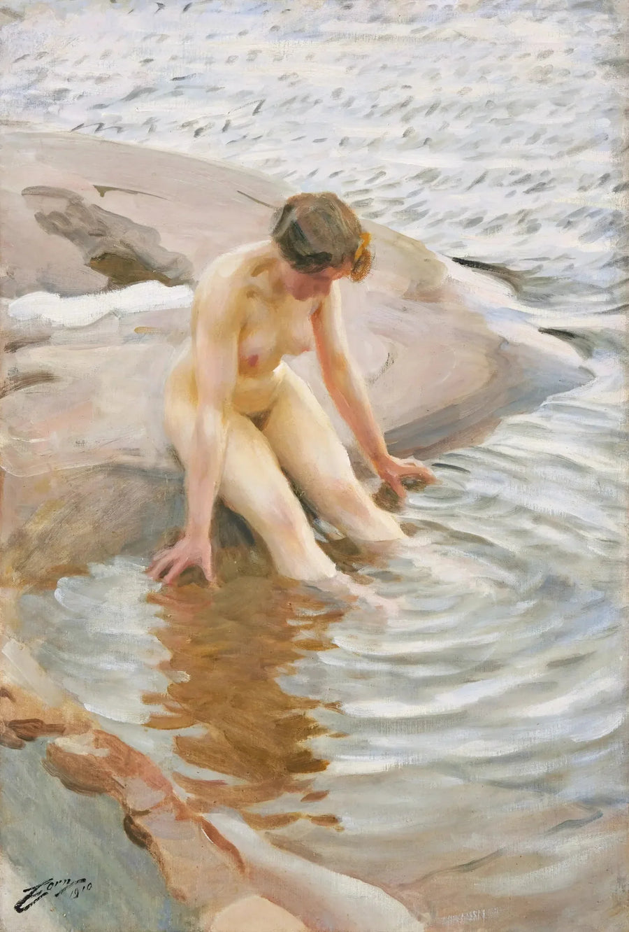 Swimming - Anders Zorn
