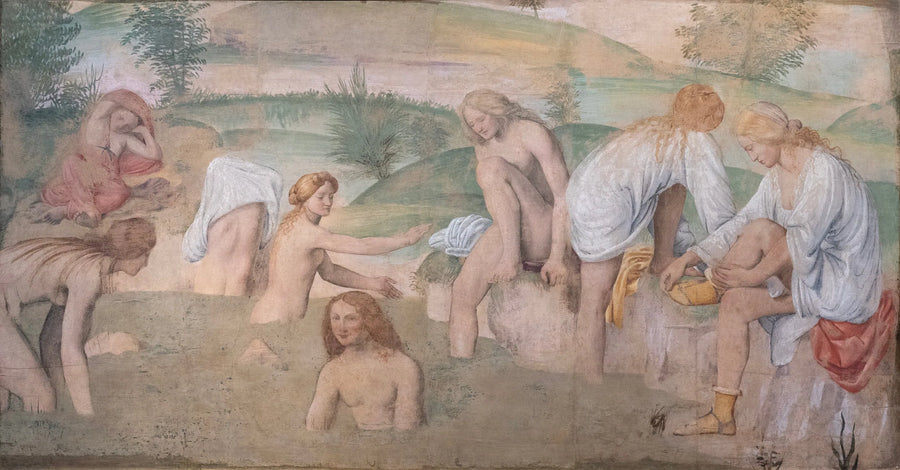 Baignade des filles - Bernardino Luini