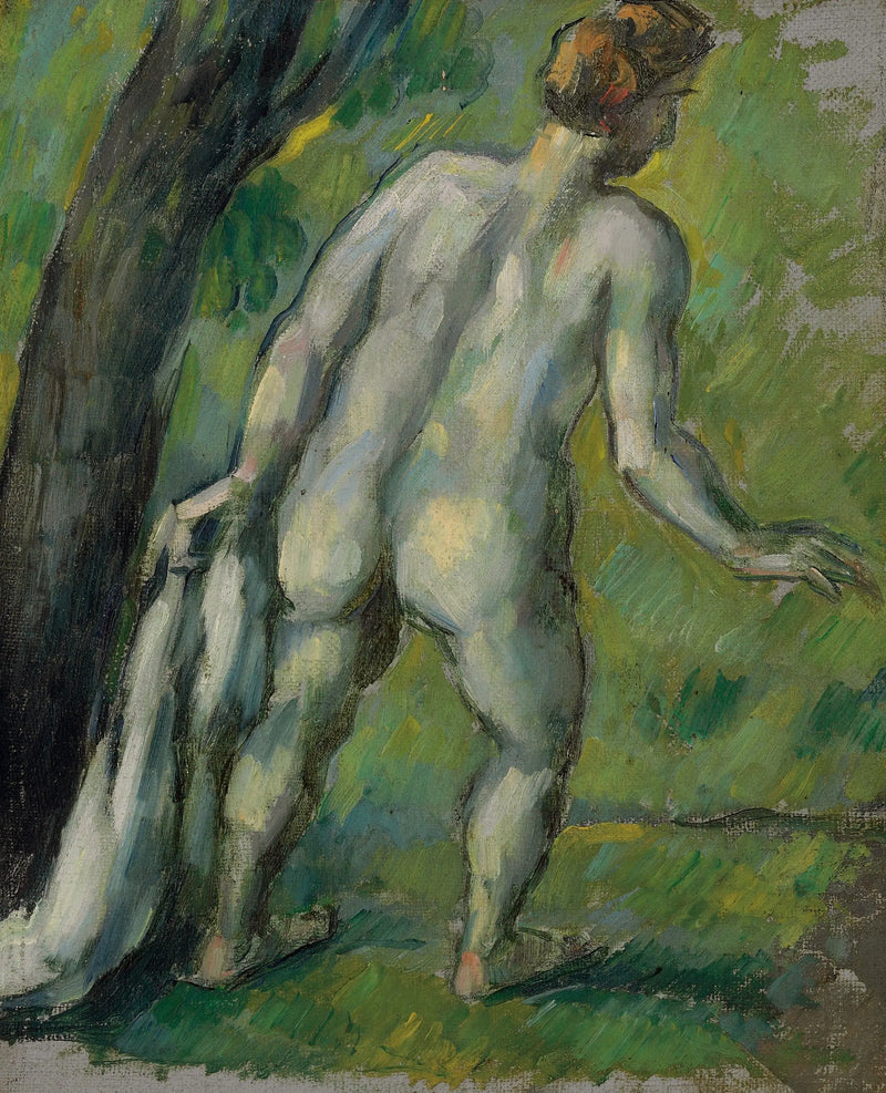 Bather, seen from behind - Paul Cézanne
