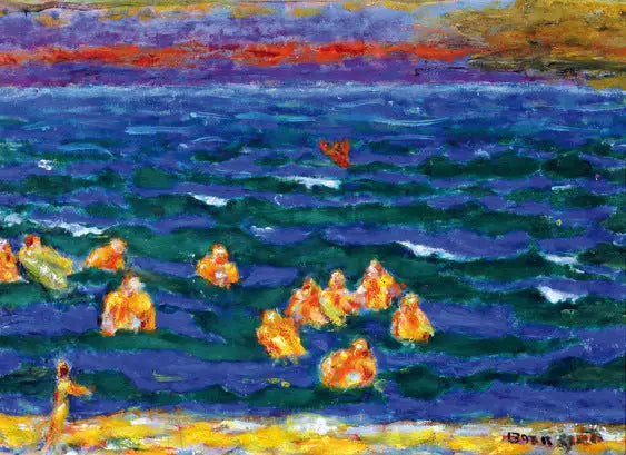 Bathers at the End of the Day - Pierre Bonnard