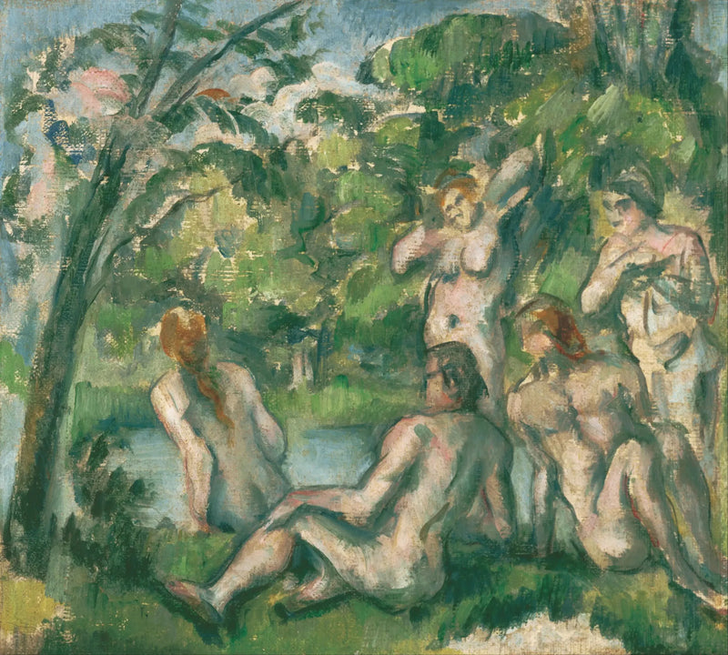 Bathers - Paul Cézanne