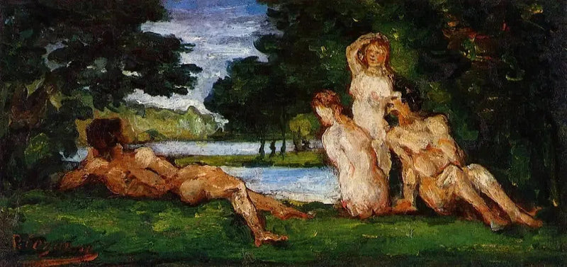 Bathers - Paul Cézanne