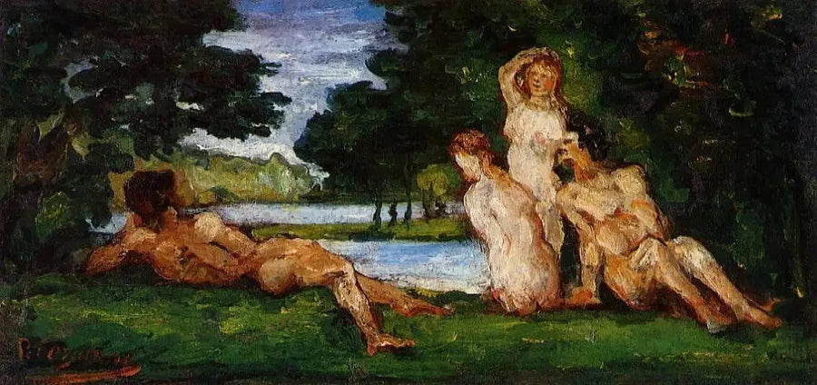 Bathers - Paul Cézanne
