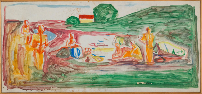 Bathers on the Beach - Edvard Munch