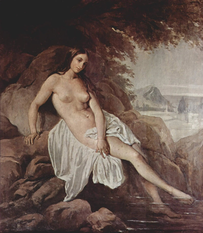 Bather - Francesco Hayez