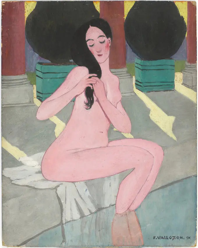 Baigneuse rose - Félix Vallotton - Alpha Reproduction