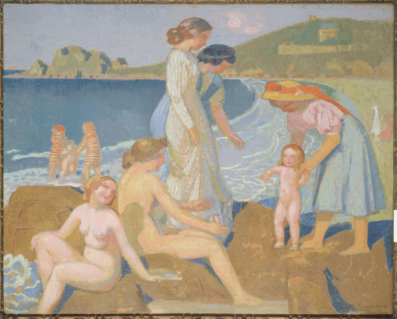 Bathers at Perros-Guirec - Maurice Denis