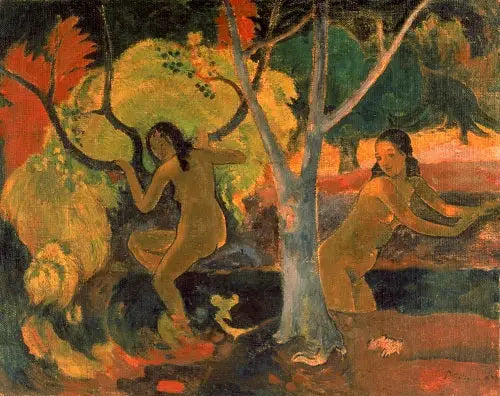 Bathers in Tahiti - Paul Gauguin