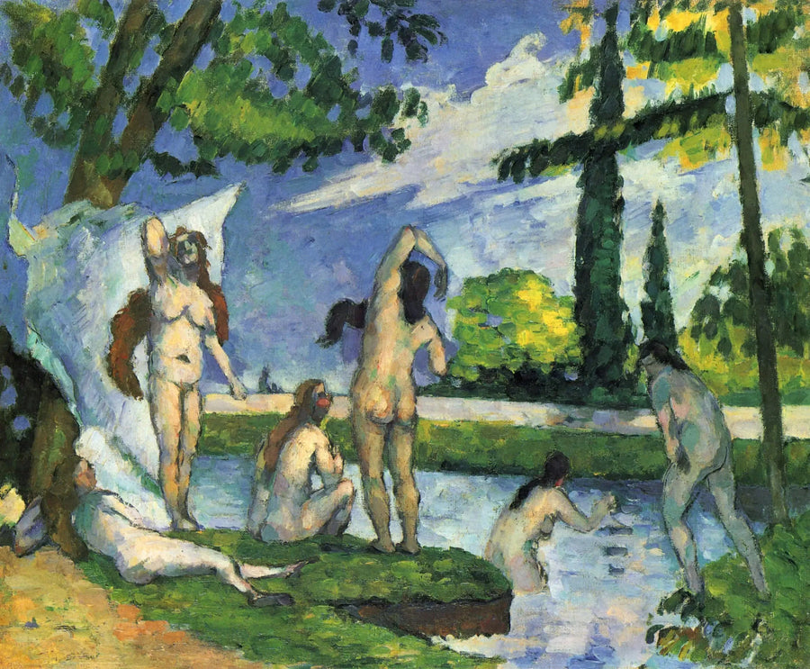Bathers - Paul Cézanne