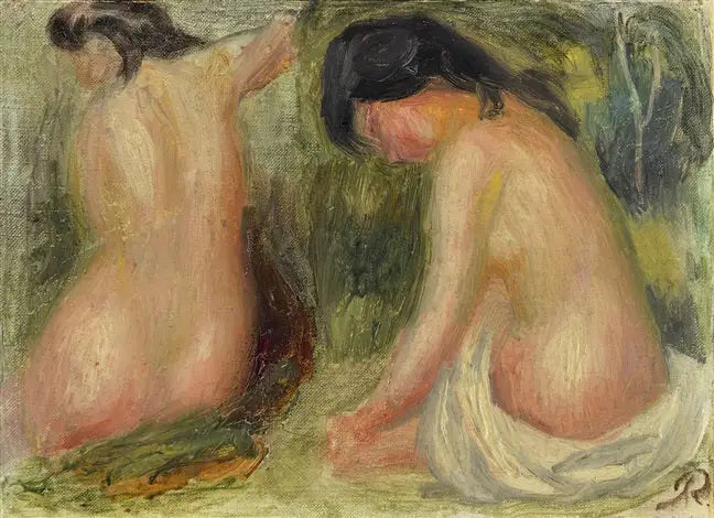 Bathers - Pierre-Auguste Renoir