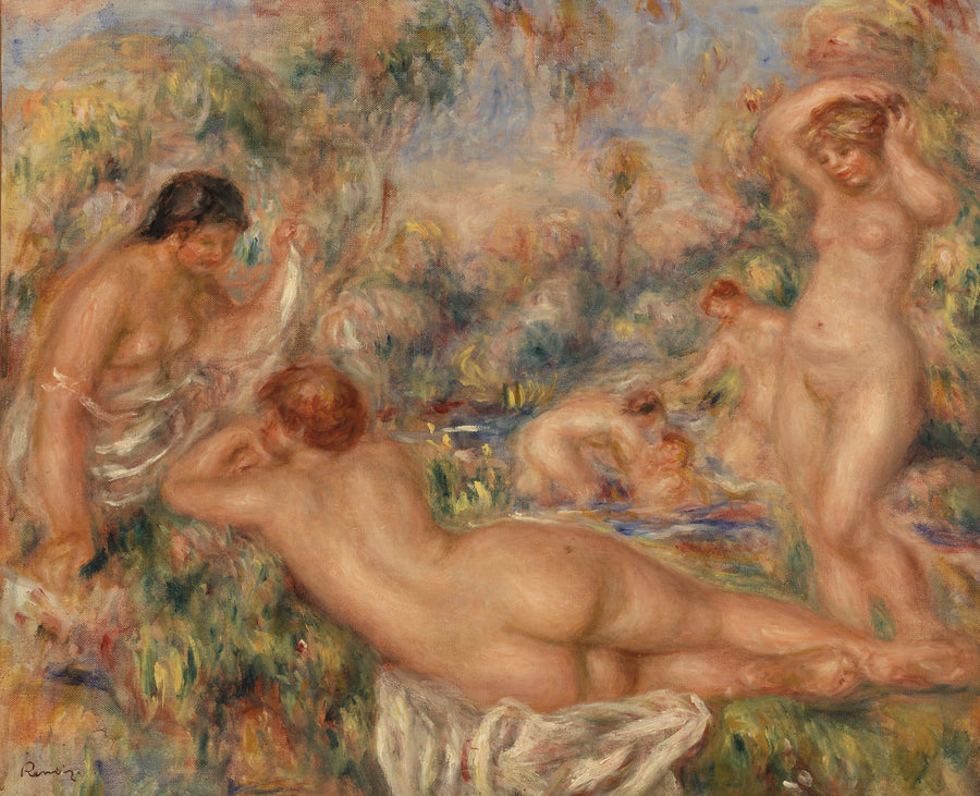 Bathers - Pierre-Auguste Renoir